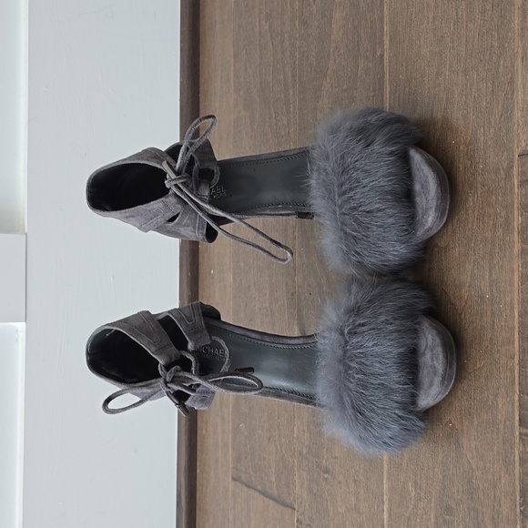 Michael Kors Shoes - Michael Kors Furry Sandals